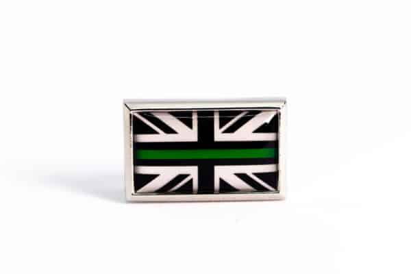 Union Flag Green Line Badge