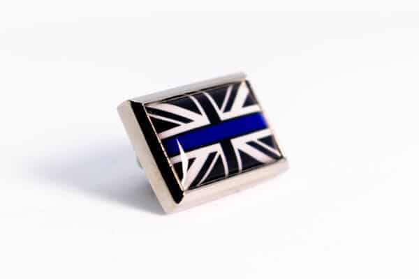 Union Flag Blue Line Badge