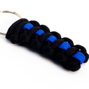 ThinBlueLineUK Paracord Keyring