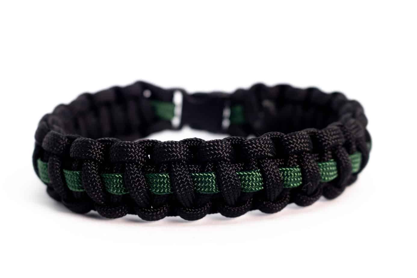 Blue line paracord shop bracelet