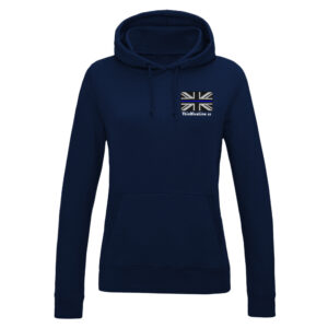 ThinBlueLineUK - Ladies Hoodie Union Flag/ThinBlueLineUK Logo