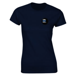 Ladies T - shirt - ThinBlueLineUK Logo