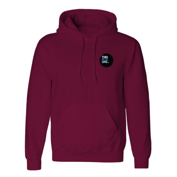 ThinBlueLineUK  - Mens Hoodie with ThinBlueLineUK Logo