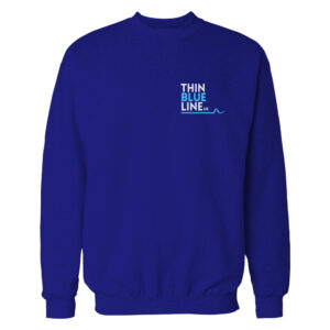Mens Sweatshirt - ThinBlueLineUK (3 Lines)