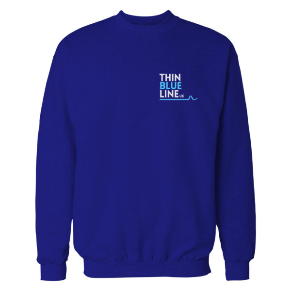 Mens Sweatshirt - ThinBlueLineUK (3 Lines)