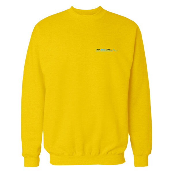 Mens Sweatshirt - ThinBlueLineUK (1 line)