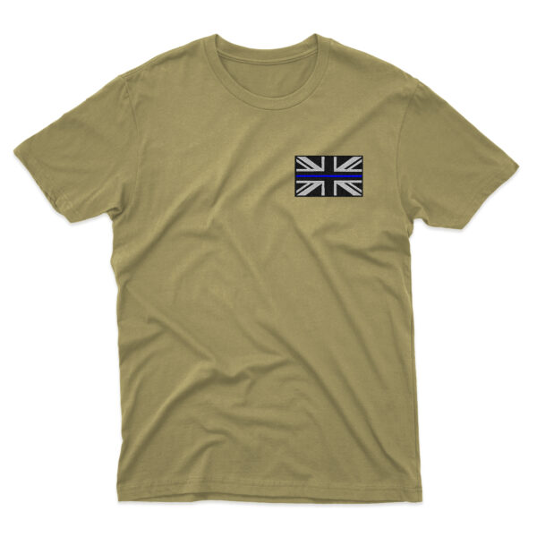 Thin Blue Line T-Shirt - ThinBlueLineUK Union Flag blue line