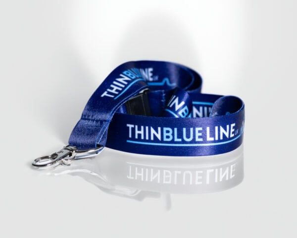 ThinBlueLine UK 20mm Blue Lanyard